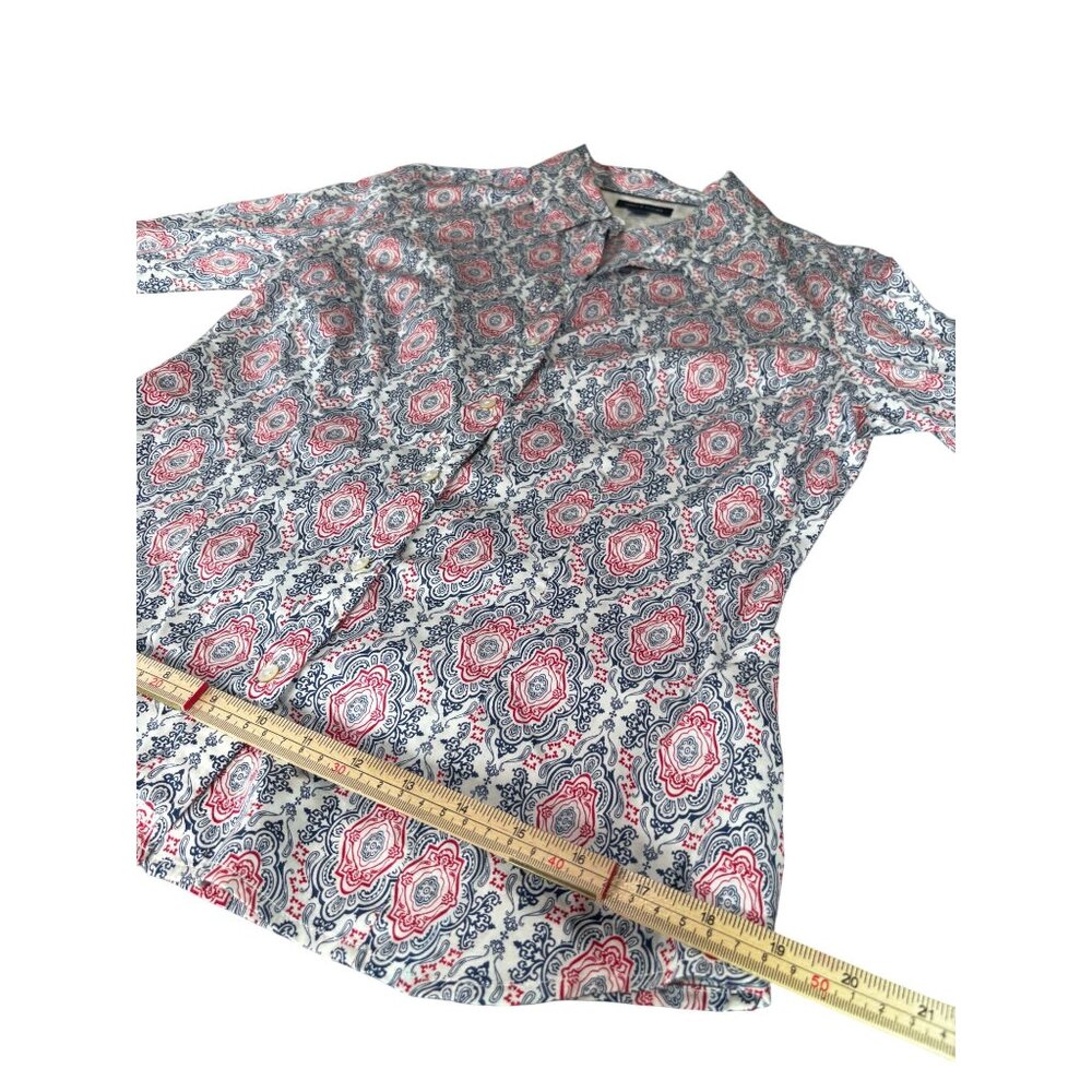 Tommy Hilfiger Womens M Button-Up Long Sleeve Shirt - Picture 9 of 10